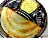 A picture of step 5 of Mysore masala dosa.