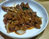 Foto langkah ke 5 dari resep Cincang Pedas Daging Kambing.
