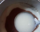 Foto langkah ke 5 dari resep Puding Roti Tawar Zebra.