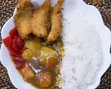 A picture of step 9 of Japanese Katsu Curry - Chicken, Pork & Shrimp.