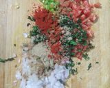મસાલા પાપડ (masala papad recipe in gujarati) રેસીપી સ્ટેપ2ફોટો