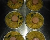 Foto langkah ke 4 dari resep Cupcake Sosis Supermi.