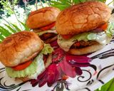 A picture of step 3 of Veggie burger.