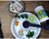 A picture of step 1 of Lemon Rice.