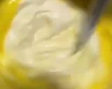 A picture of step 2 of Simple Air-Fried Yogurt Chocolate Basque Cake.