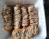 Foto langkah ke 4 dari resep Pisang crispy aneka macam toping.