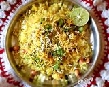मूंग स्प्राउट्स पोहा (Mung sprouts poha recipe in Hindi) रेसिपी चरण 4 फोटो