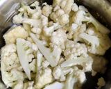 A picture of step 1 of Gobhi Manchurian.