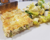 Foto del paso 5 de la receta: Quiche de salmón ahumado y espárragos verdes light