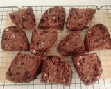 Foto langkah ke 26 dari resep Multi Seeds Double Chocolate Sourdough Bread (Oven Tangkring).