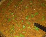 A picture of step 12 of Dal makhani.