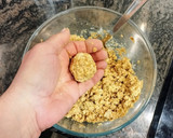 Foto del paso 3 de la receta: Albóndigas de lentejas con boniato y pisto