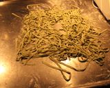 Foto del paso 6 de la receta Tagliatelle o taglierini de espinaca