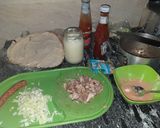 A picture of step 3 of Chicken shawarma.