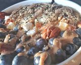 Une image de l'étape 5 de Porridge café-noix vegan.