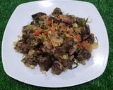 Foto langkah ke 4 dari resep Paru Sambal Matah.