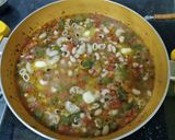 A picture of step 3 of Black Eye Bean Soup.