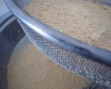 A picture of step 1 of Besan barfi.
