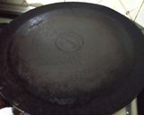 A picture of step 3 of Bread Dosa.