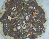 A picture of step 8 of Nuty and Chocolaty Rice roti wrap.