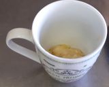 A picture of step 3 of Banana Mugcake.