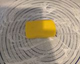 A picture of step 12 of Mario super star cake.