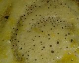 A picture of step 4 of Crispy dhosha.