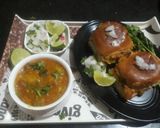 A picture of step 6 of Masala Pav Bhaji.