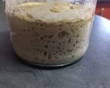 A picture of step 3 of Sourdough starter.