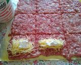 Töltött rántott darált hús recept fázis 2 fotója