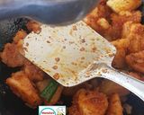 A picture of step 3 of Methi Thepla, Potato Sabzi With Masala Tea.