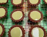 Foto langkah ke 3 dari resep 809.Matcha Chocolate Pudding Pie.