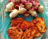 Foto del paso 3 de la receta: Combinado de pollo adobado y alcachofas