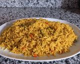 صورة لخطوة 7 من وصفة الرز الأصفر بالبسلة يا جماله