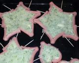 Foto del paso 6 de la receta: Salchicha con puré en formita 💟