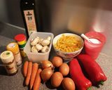 Bratnudeln mit Ei Rezeptschritt 1 Foto