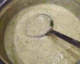 A picture of step 3 of Pesarattu (Moong Dal Dosa).