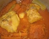 A picture of step 3 of Couscous with Tfaya.