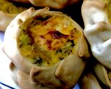 Foto del paso 11 de la receta: CANASTITAS DE ZAPALLO CALABAZA Y BROCOLI 🎃🥦🧅🧀 (con salsa blanca)