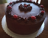 Foto del paso 10 de la receta: Torta de trufa y frambuesa