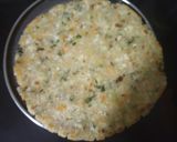 A picture of step 4 of Akki Roti.