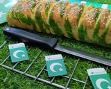 A picture of step 8 of Chicken Cheese Bread 14 August special.