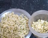 A picture of step 1 of Healthy Moongdal Appe with veggies.