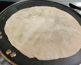 A picture of step 4 of Vegetable Wrap.