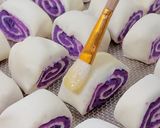 Foto langkah ke 5 dari resep Ube Puff Pastry Bites.