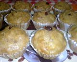 Foto langkah ke 10 dari resep Muffin Ubi Kukus Gula Merah Kismis.