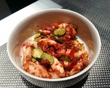 Foto langkah ke 10 dari resep Cumi Asin Pete.