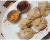 A picture of step 9 of Steamed Chicken Dumplings (Momos).