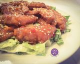 Hình bước làm 4 của món CÁNH GÀ CHIÊN CHUA CAY