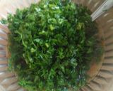 Foto langkah ke 3 dari resep Carrot leaves Thai omelette (Cha-om Tord).